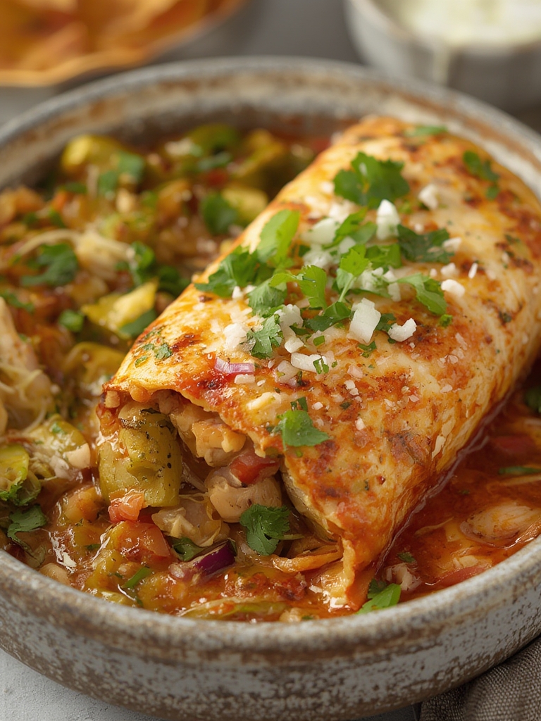 chicken burrito recipe