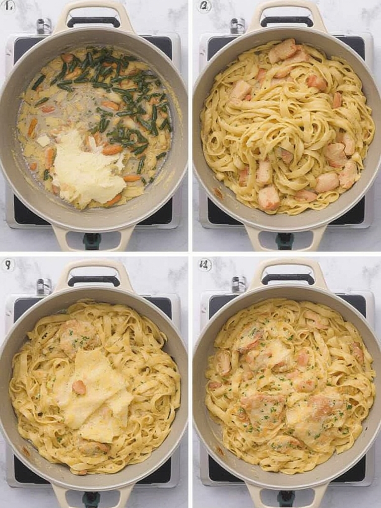 chicken pasta carbonara