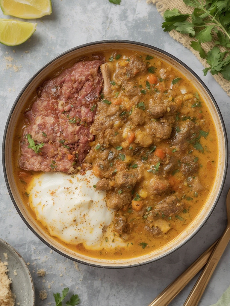 ground lamb curry with coconut milk ingredients