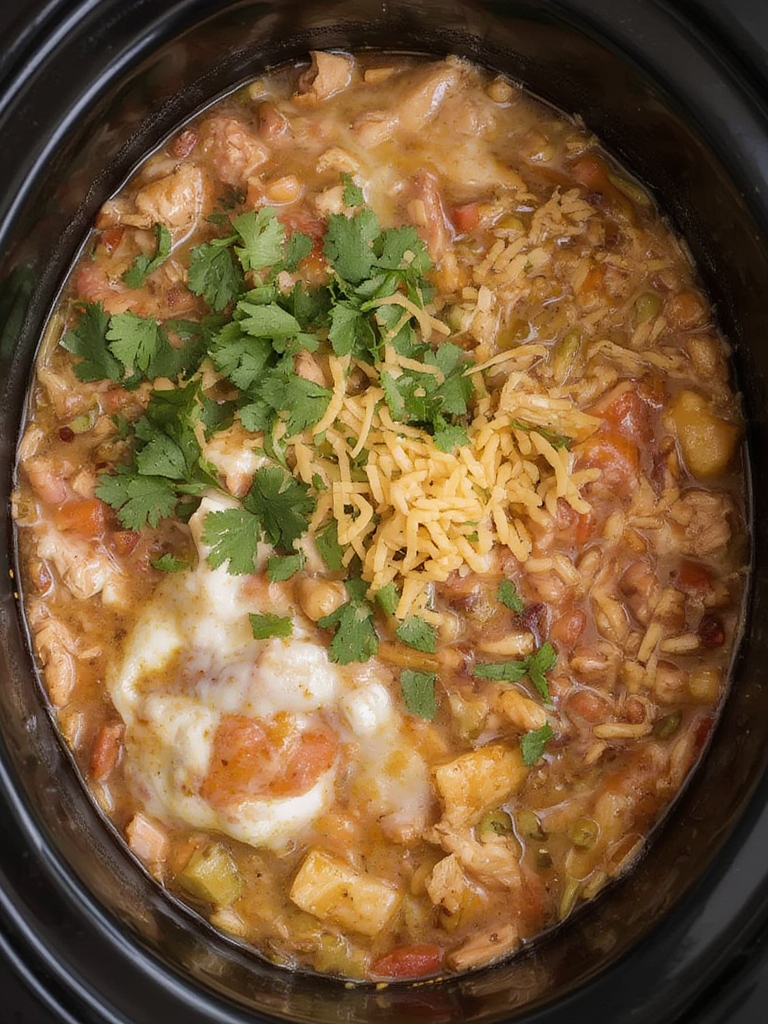 white chicken chili crockpot