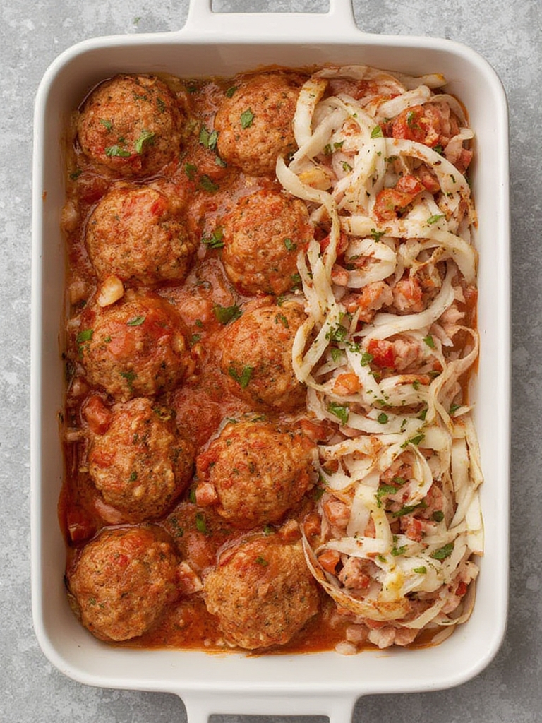 Baked Italian Chicken Meatballs
