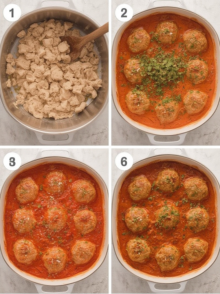 Baked Italian Chicken Meatballs