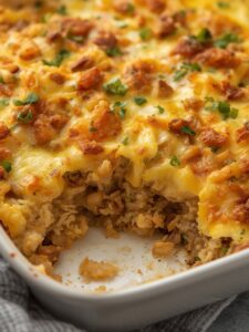 breakfast casserole with hash browns
