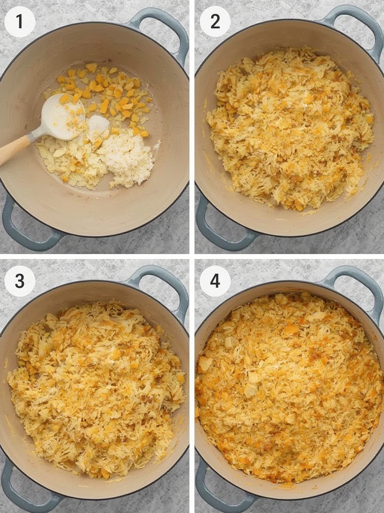copycat cracker barrel hashbrown casserolesteps