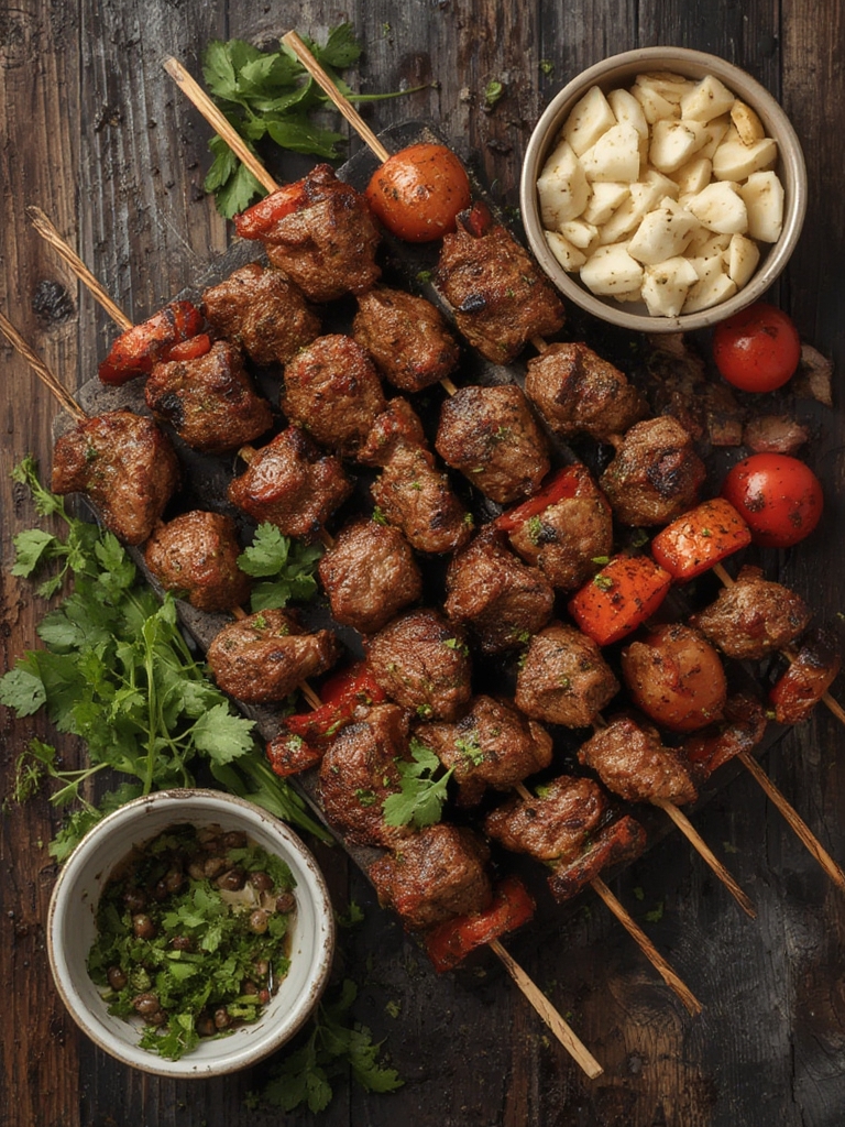 grilled lamb kabobs