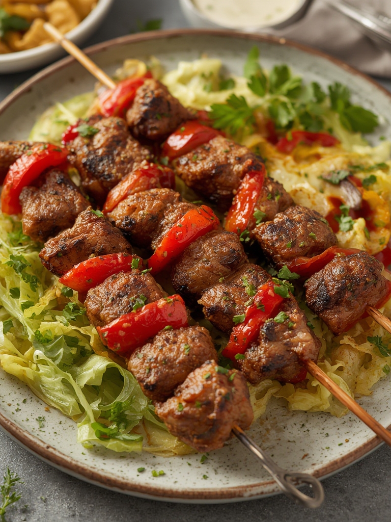 ground lamb kebabs