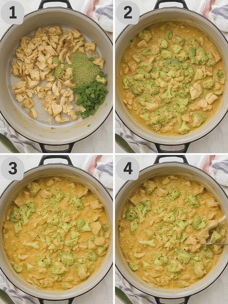 keto broccoli chicken casserole