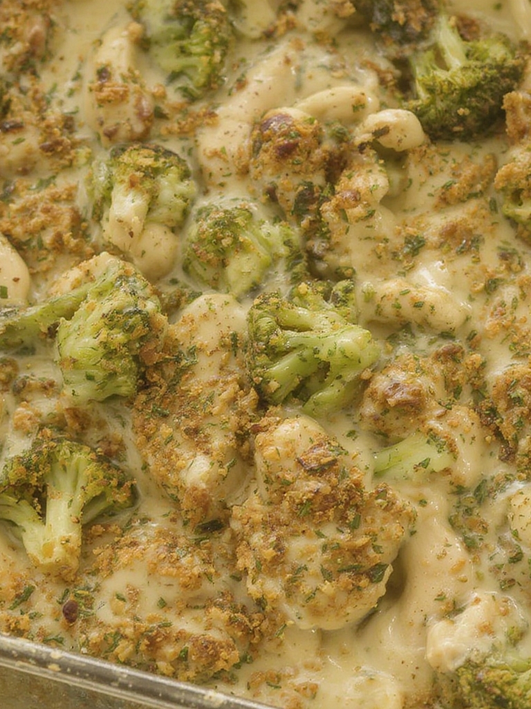 keto broccoli chicken casserole