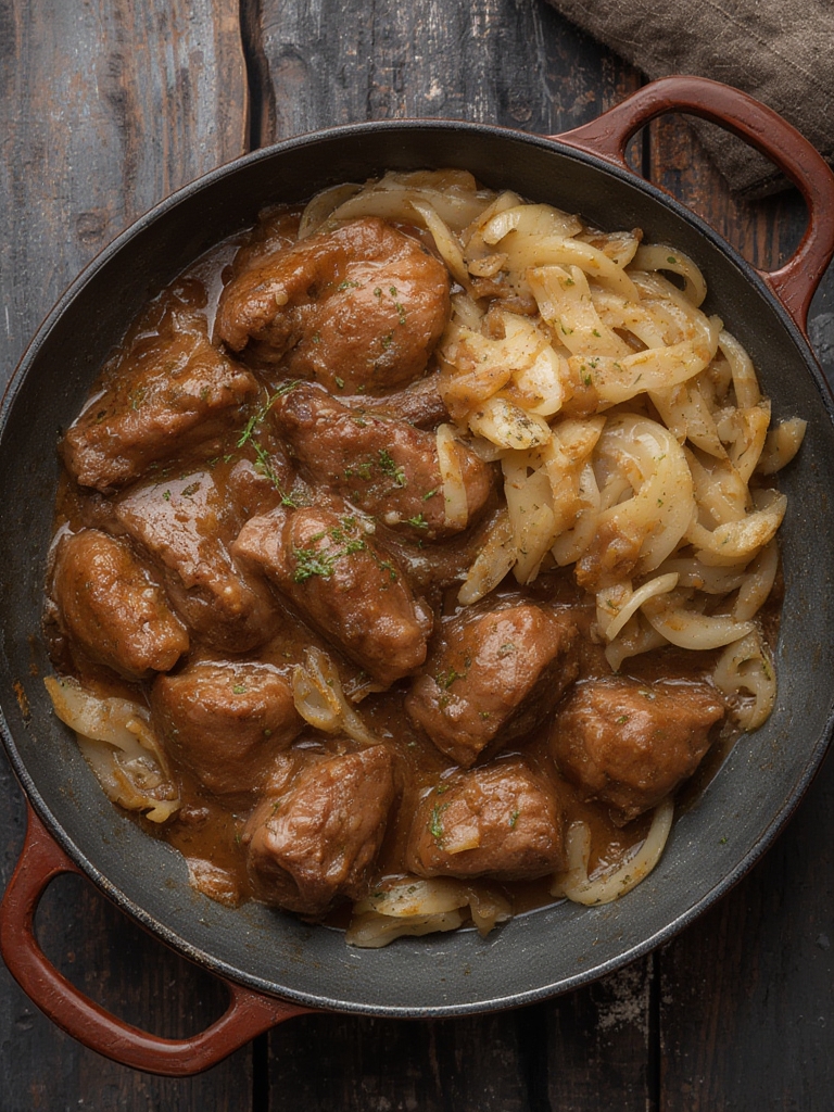 liver and onions with gravy recipe
