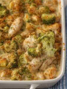 low carb chicken broccoli casserole