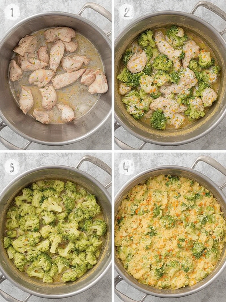 low carb chicken broccoli casserole