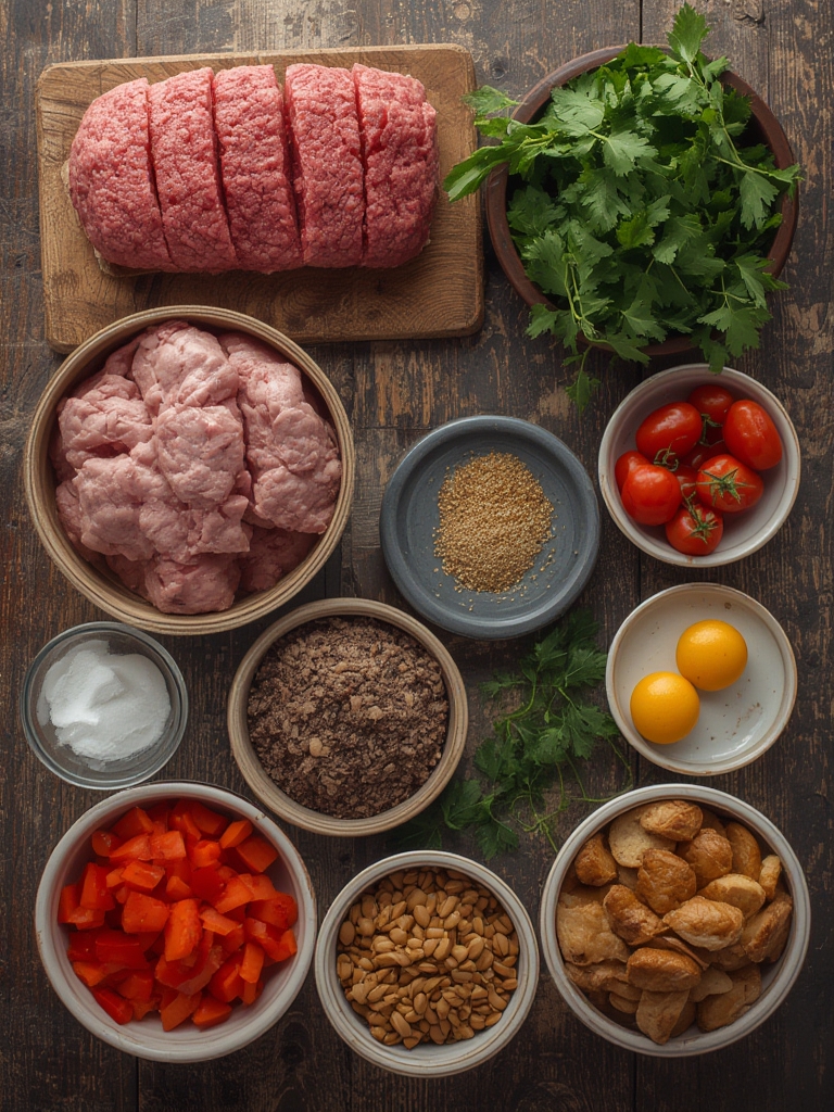 Fast meals with hamburger meat